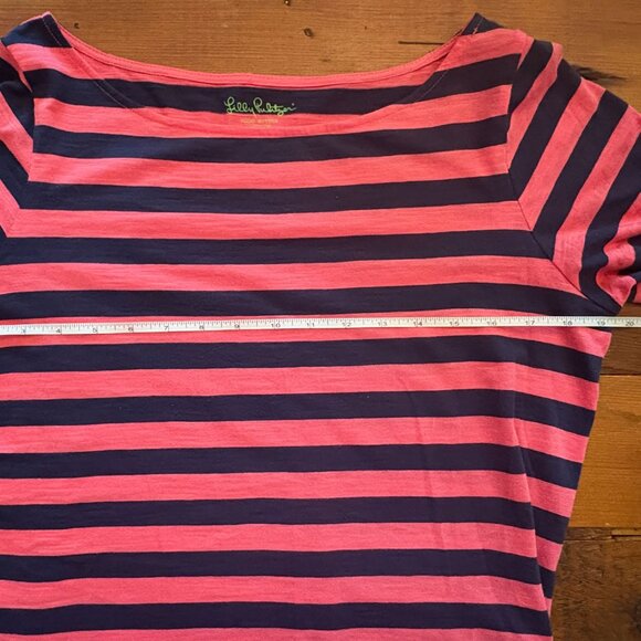 LILLY PULITZER CASSIE STRIPED DRESS SIZE MED - LIKE NEW! - Picture 2 of 3